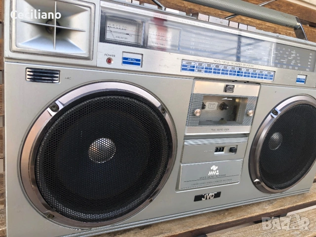 Радиокасетофон  JVC RC M-70 -Работещ, снимка 3 - Радиокасетофони, транзистори - 54083070