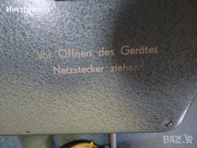 Пенетрометър VEB Feinmess Dresden-Gerat AP4 220V/50Hz/40VA Penetrometer, снимка 4 - Други инструменти - 56129459