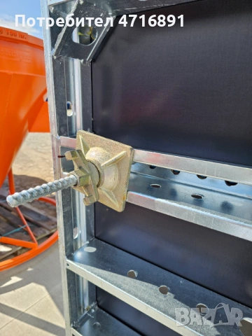 Рамков поцинкован кофраж за колони от 15/15 до 75/75 см, 2,70 м, снимка 3 - Строителни материали - 53314172