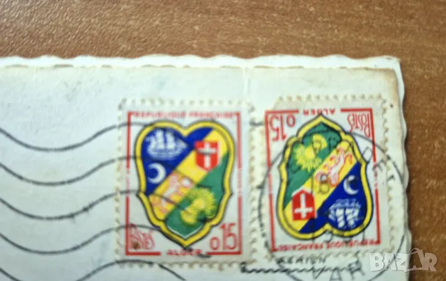 Пощ. картичка Френска  ривиера - 1930 г., снимка 2 - Филателия - 50377694