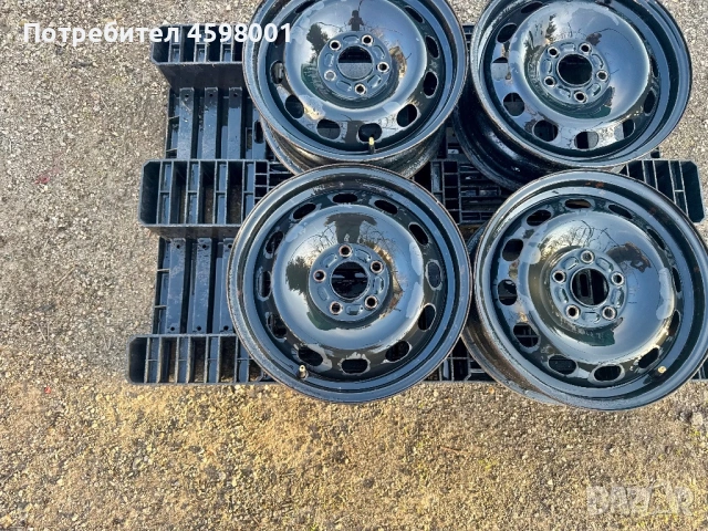 4бр.Оригинални железни джанти 16цола 5x108 за Ford Connect,Focus,Kuga,C-MAX,Mondeo,S-MAX, снимка 4 - Гуми и джанти - 53875496