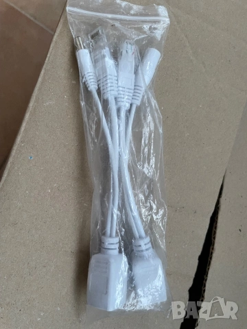 PoE сплитер, бял