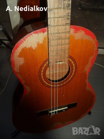 Испанска класическа китара, снимка 3 - Китари - 52502395