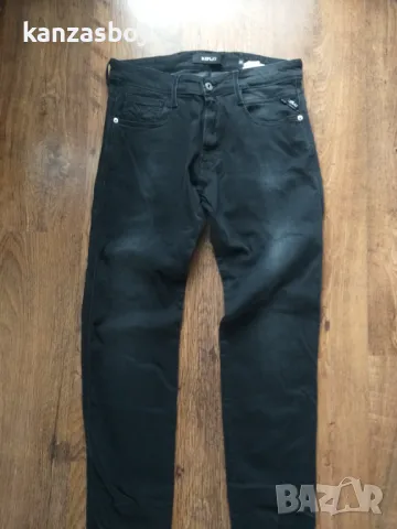 replay anbass straight fit jeans - страхотни мъжки дънки КАТО НОВИ 32 , снимка 6 - Дънки - 49262871