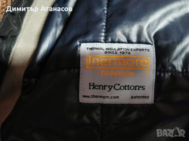 Зимно яке Henry Cotton's, снимка 3 - Якета - 31428431