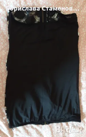 Парти рокля с пайети, снимка 2 - Рокли - 48874695