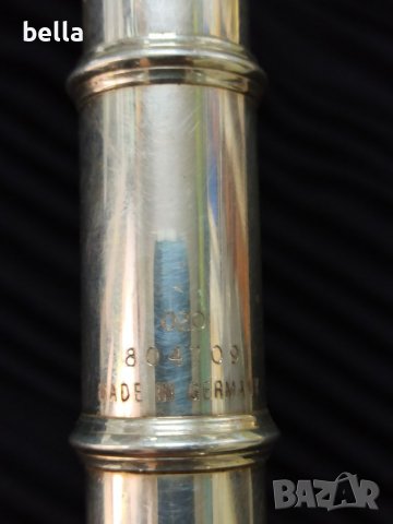 Посребрена флейта Buffet Crampon&Sie A Paris ,Series ll, снимка 7 - Духови инструменти - 37035266