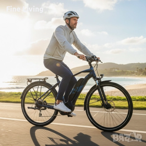 Електрически велосипед Raymon TourRay E 2.0 - 28-инчов, снимка 3 - Велосипеди - 52354702