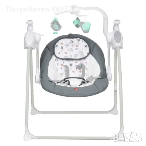 Електрическа люлка за бебе, снимка 13 - Детски люлки - 56008318