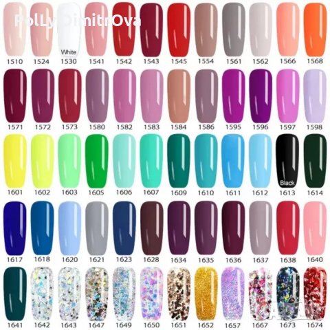 НОВО ! UV / LED гел боя за рисуване, цветен гел Venalisa - 5ml, снимка 2 - Продукти за маникюр - 37743972