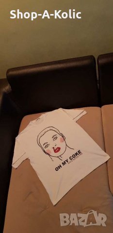Elena Gallen KATE MOSS: Oh My Coke T- Shirt, снимка 1 - Тениски - 29523561