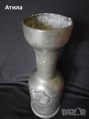 ваза калаена 28 см, снимка 2 - Декорация за дома - 50710091