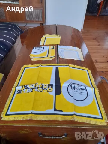 Стари платнени покривки,салфетки Unicoop, снимка 2 - Други ценни предмети - 49335934