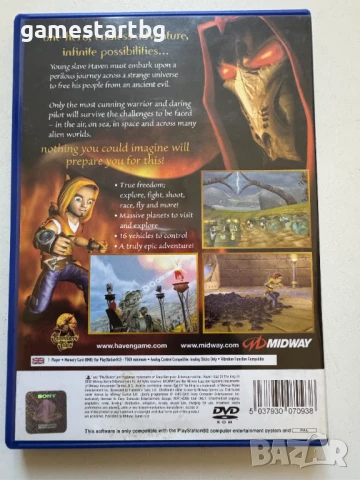 Haven: Call Of The King за PS2, снимка 2 - Игри за PlayStation - 50886732