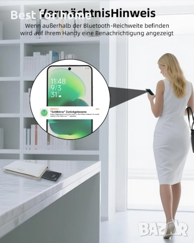 Тракер и ултратънка карта за проследяване на Android за Wallet Finder, снимка 7 - Друга електроника - 54070295