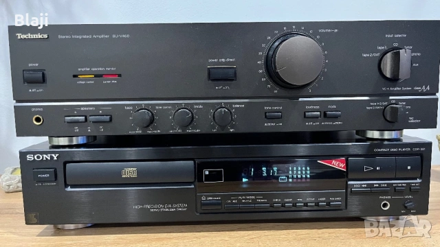 Комплет колони усилвател и сд