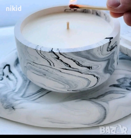 3D Голям широк нисък цилиндър кръг саксия силиконов молд форма калъп смола гипс шоколад свещ кашпа, снимка 2 - Форми - 51726827