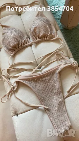 Бански бикини*Swarovski Babe XS_M, снимка 5 - Бански костюми - 48457668