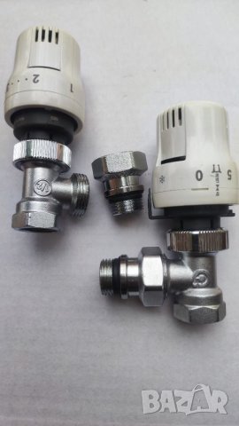 Термовентил ъглов CALEFFI, Италия 2бр. , снимка 2 - ВИК - 37437499