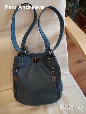 Кожена чанта , снимка 2 - Чанти - 52113583