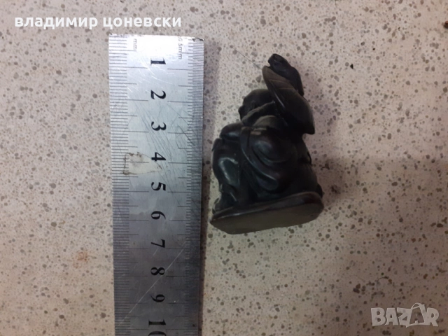 Малка статуетка Буда,фигура от смола, снимка 2 - Статуетки - 52730352