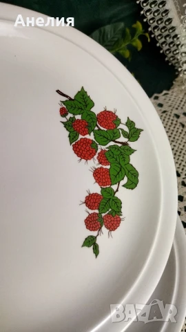 Малини - чинии от Чехия , снимка 5 - Чинии - 51208716