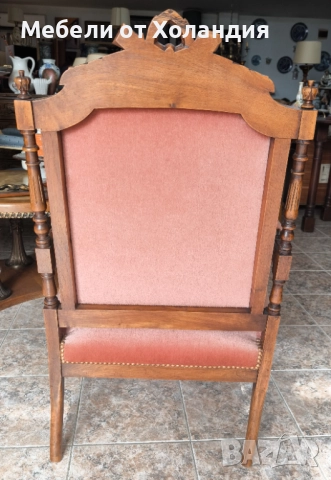 Кресло Луи 16-ти, снимка 7 - Дивани и мека мебел - 52053830