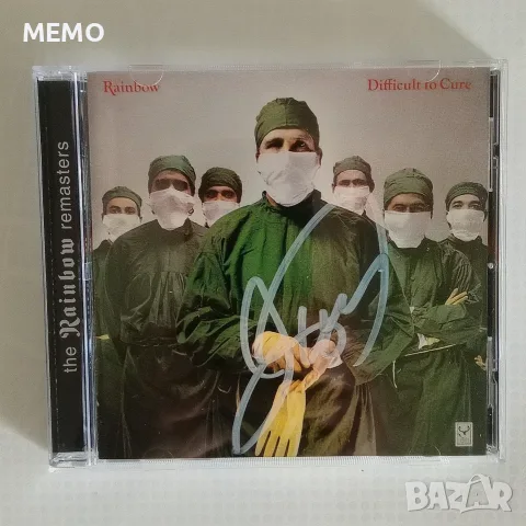 Оригинални дискове на Рейнбоу / Rainbow с автограф, снимка 2 - CD дискове - 56259395