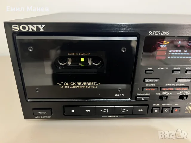 Sony TC WR820 двукасетен дек, снимка 6 - Декове - 56524235
