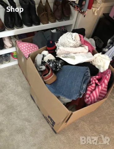 Всичко по 5€ Голям кашон с находки на Zara, Oysho, Stradivarius, Pull and bear, H&M