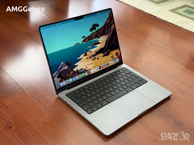 Като Нов  Macbook Pro 14’ M1 Pro 2021/16GB Ram/512GB SSD, снимка 2 - Лаптопи за работа - 52848827