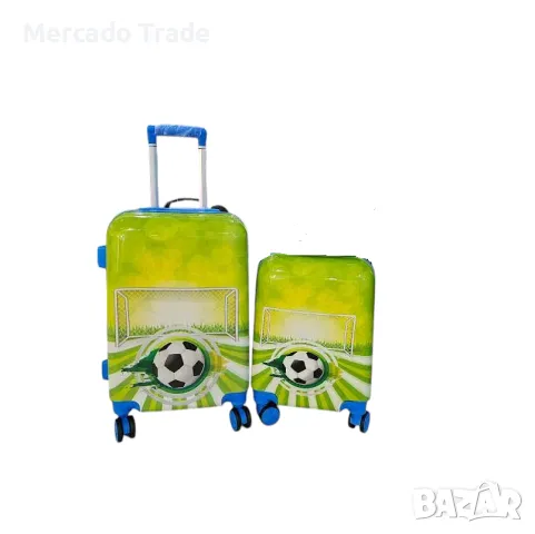 Детски куфар Mercado Trade, Поликарбон, Топка, Различни размери