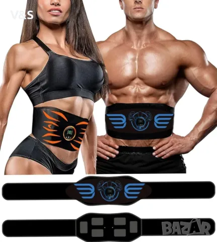 Мускулен стимулатор LOFFU EMS, Safty Effective Quick ABS Trainer, електрически тоник за коремни муск, снимка 2 - Масажори - 47780045