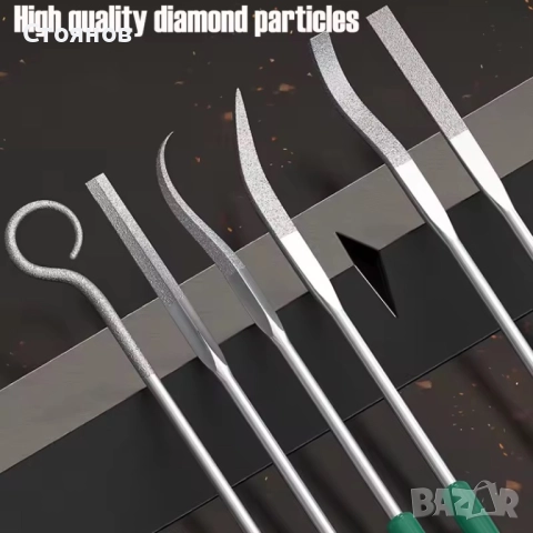 Намалени за празниците- Диамантени мини пили за метал- 150 мм, снимка 2 - Диамантени и режещи инструменти - 51660934