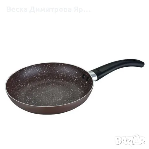 Тигани комплект NEW с шпатула 26х4.5cm, 26х1.6ст, шоколад, снимка 5 - Съдове за готвене - 47500959