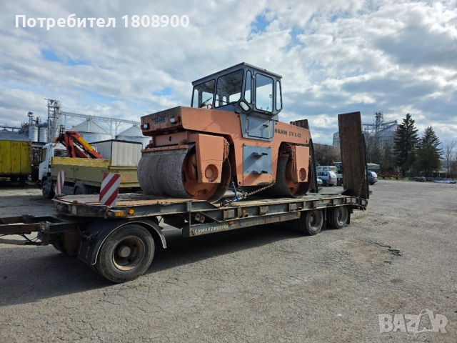 Услуги с двубандажен вибрационен валяк