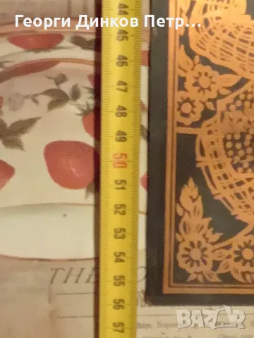 Стара немска табела изработена върху медна ламарина, снимка 7 - Антикварни и старинни предмети - 47909039