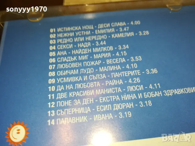 заявен-PAYNER SUMMER HITS-ORIGINAL CD 2303250928, снимка 14 - CD дискове - 49602554
