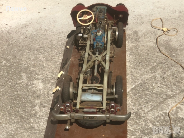 ретро автомобил /учебен демонстрационен модел/ - 1963г. - GERMANY, снимка 6 - Антикварни и старинни предмети - 51603045