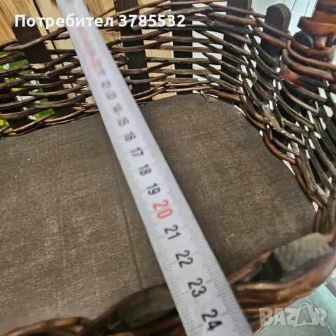 дървена кошница за бутилки, цветя, снимка 6 - Декорация за дома - 55965218