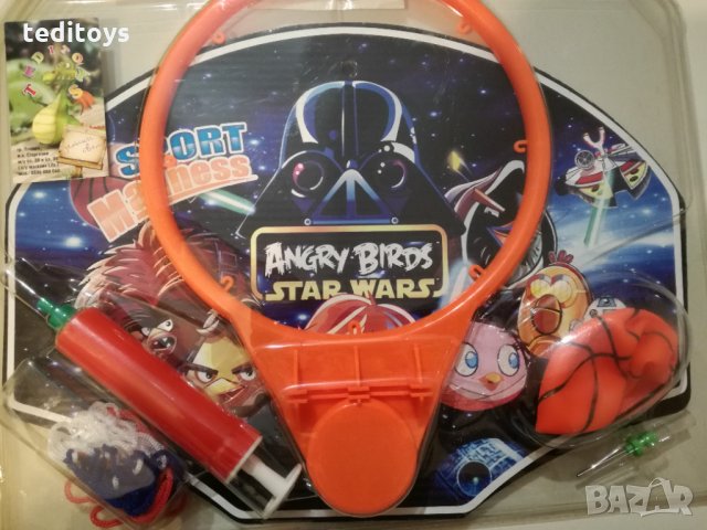 Баскетболен кош с топка за стена, врата, снимка 3 - Играчки за стая - 31057878