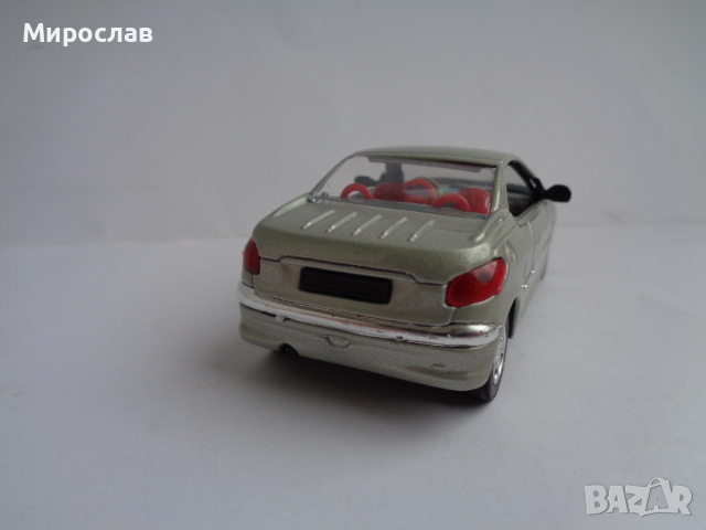 1:43 SOLIDO PEUGEOT 206 КОЛИЧКА ИГРАЧКА МОДЕЛ, снимка 5 - Колекции - 44743602