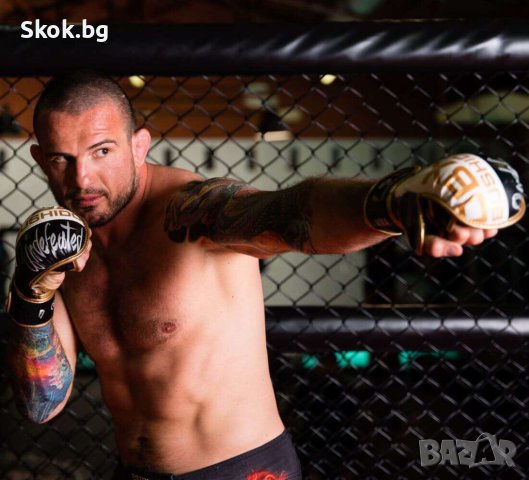 MMA Комплект - Предпазители За Пищял И MMA Ръкавици, снимка 5 - Бокс - 40771226