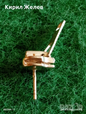 Сребърна обеца нестандартна Арт бижу 46901, снимка 5 - Обеци - 53981714