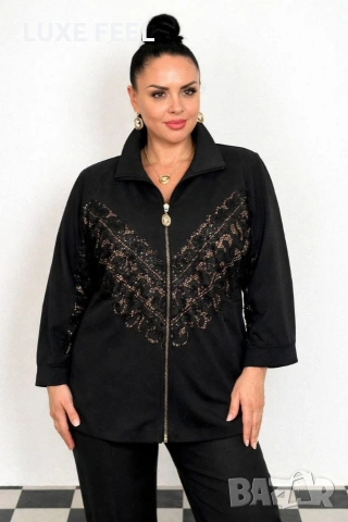 🤍Дамска Блуза - L до 3XL