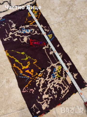 Оригинална Старинна Вълнена Влашка Престилка от Началото на 20 век, снимка 3 - Антикварни и старинни предмети - 42421407