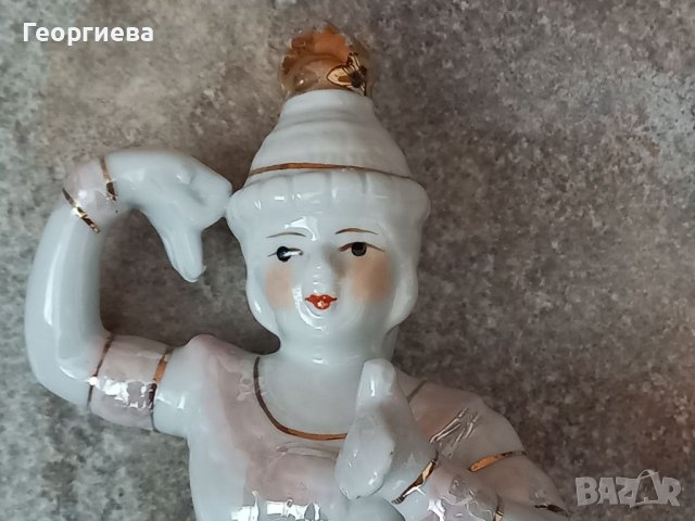 Порцеланова фигура на Буда, снимка 7 - Статуетки - 40377753