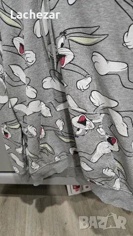 Суитчер H&M Bugs Bunny размер М , снимка 3 - Суичъри - 49486226