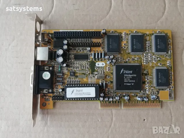 Видео карта Trident Super 3Dimage TR9750 4MB AGP