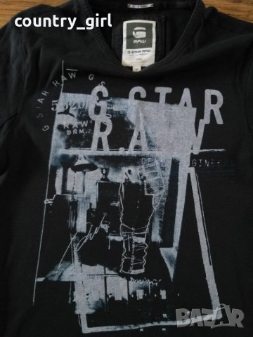 G-STAR RAW Herren Everett RT T-Shirt - страхотна мъжка тениска, снимка 3 - Тениски - 29658355